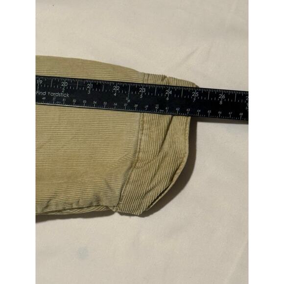 Gap Jacket Men’s Large Sherpa Lined Vintage Y2K 90s Tan Corduroy Trucker - Picture 8 of 9
